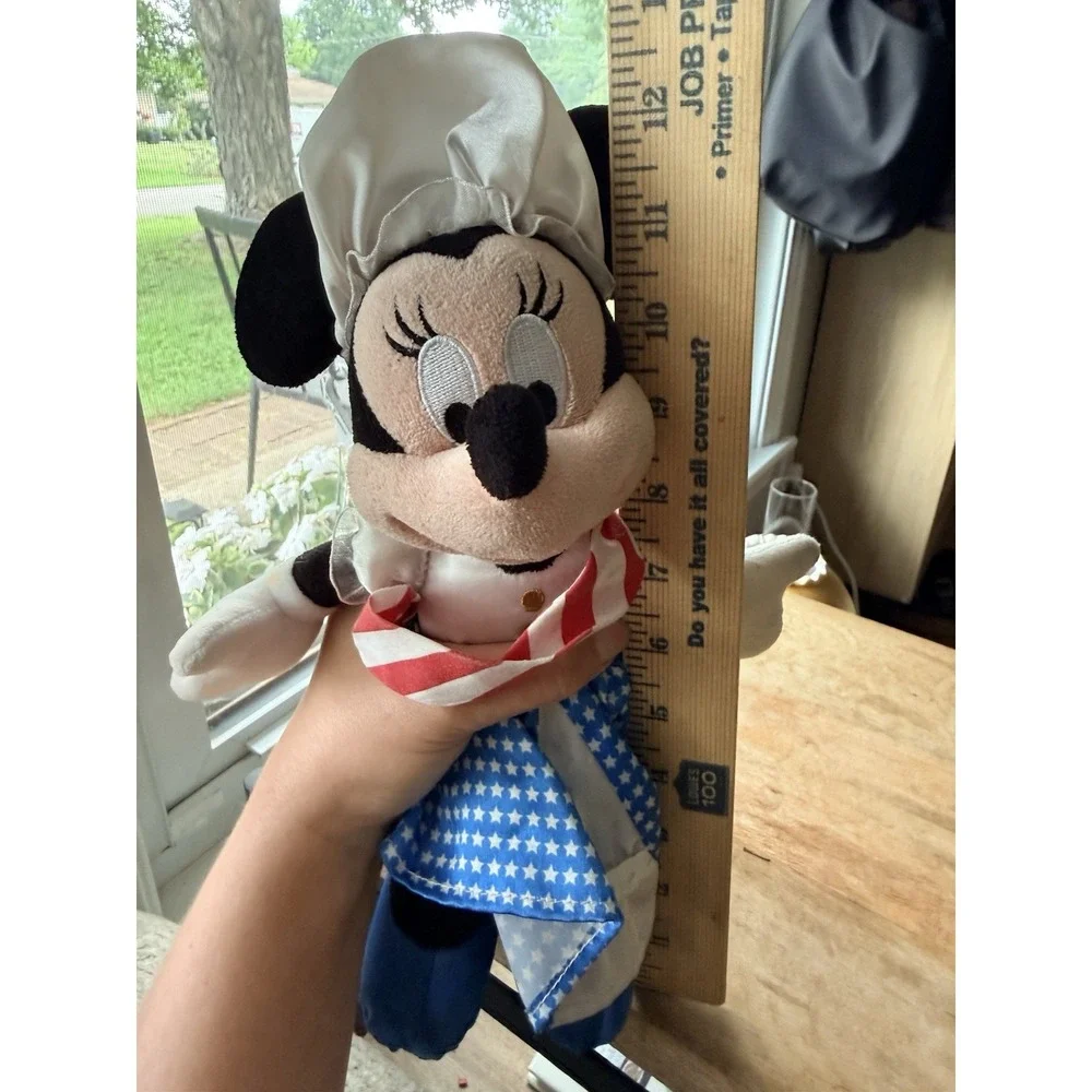 Disney Store Americana Minnie Mouse Plush 12